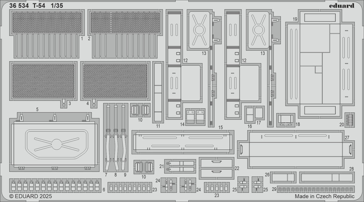 Soviet T-54A (designed to be used with Hobby Boss kits)