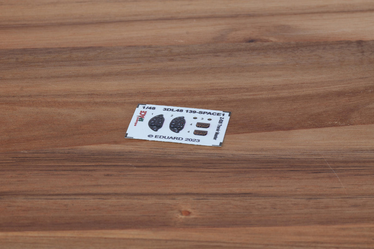 Zlin Z-526 Trenér Master SPACE - 3D-printed waterslide instrument decals and etched seat-belts (designed to be used with Eduard kits)