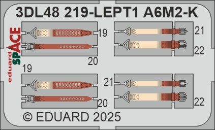 Mitsubishi A6M2-K Zero SPACE set - 3D waterslide decals and STEEL PE parts. 1/48 (designed to be used with Eduard kits)