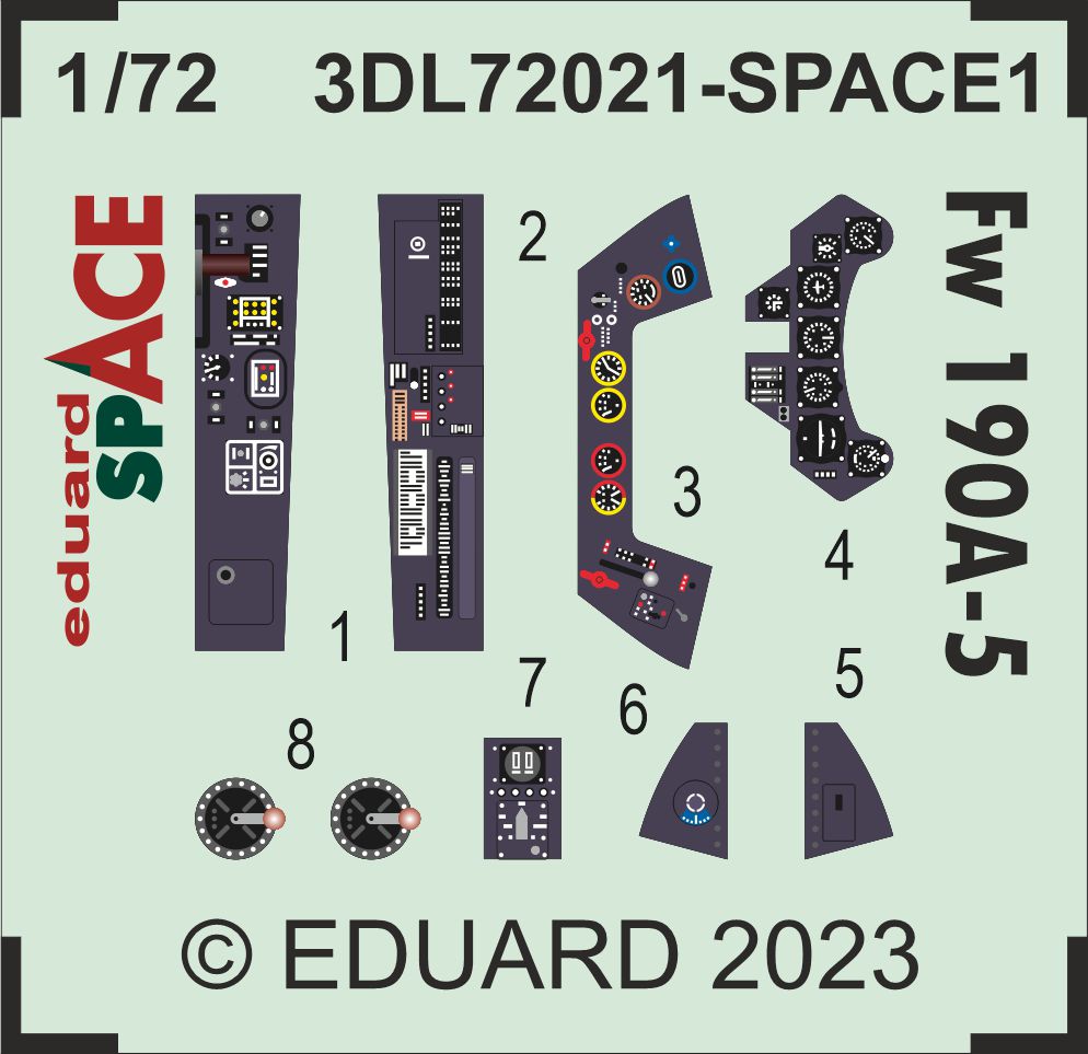 Focke-Wulf Fw-190A-5 SPACE (designed to be used with Eduard kits)