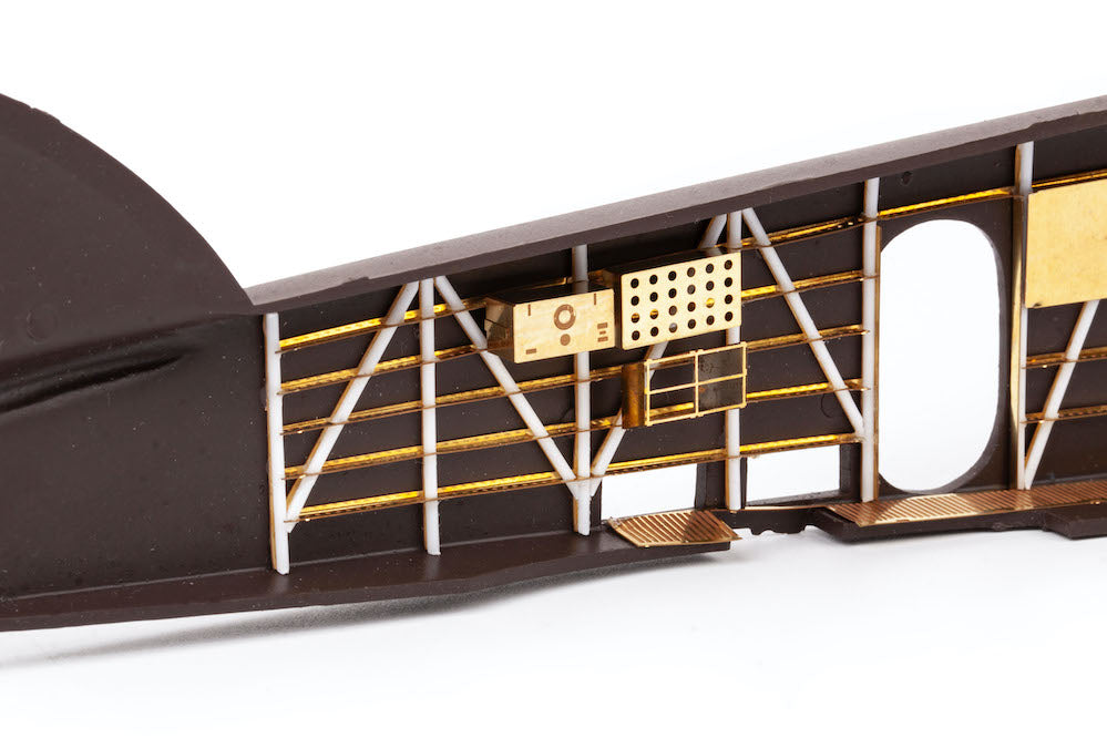 Savoia-Marchetti SM.79 rear fuselage interior 1/48 (designed to be used with Eduard kits)