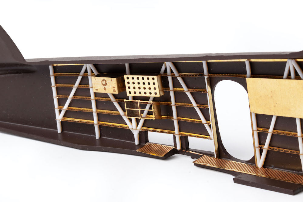 Savoia-Marchetti SM.79 rear fuselage interior 1/48 (designed to be used with Eduard kits)