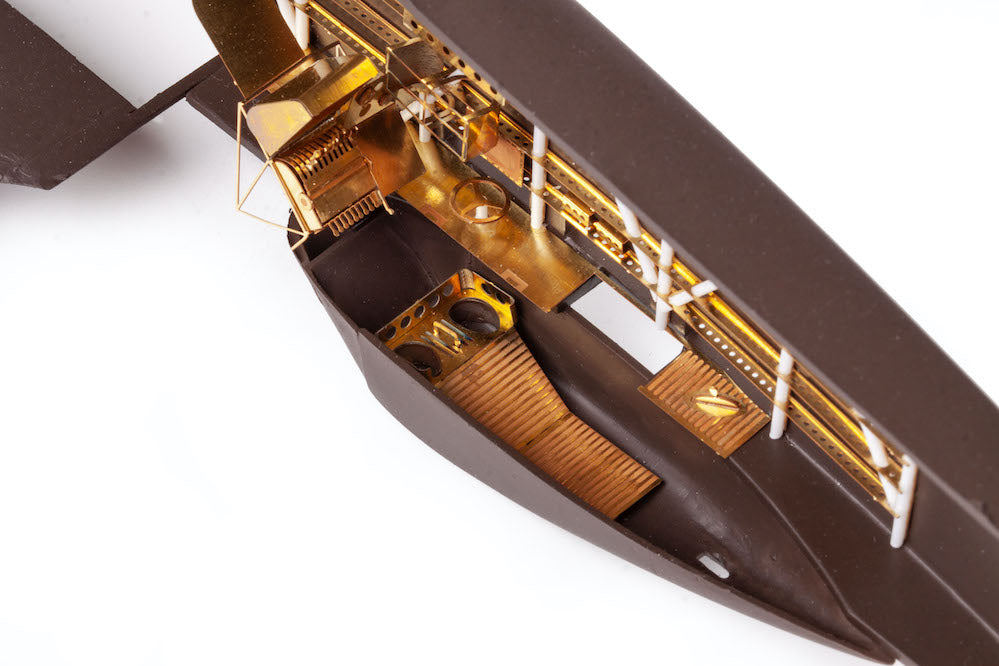 Savoia-Marchetti SM.79 rear fuselage interior 1/48 (designed to be used with Eduard kits)