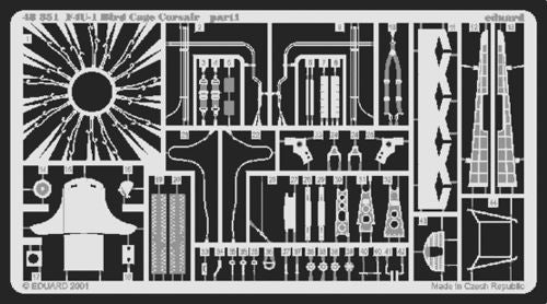 Vought F4U-1 Birdcage Corsair (designed to be used with Tamiya kits)[F4U-1/2 F4U-1A F4U-1D]
