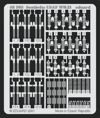 USAF WWII seatbelts
