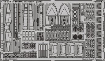 Republic F-105D Thunderchief exterior (designed to be used with Hobby Boss kits)