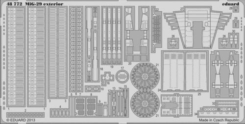 Mikoyan MiG-29 exterior (designed to be used with Great Wall Hobby kits)