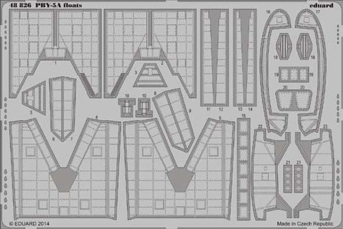 Consolidated PBY-5A Catalina floats (designed to be used with Monogram and Revell kits)