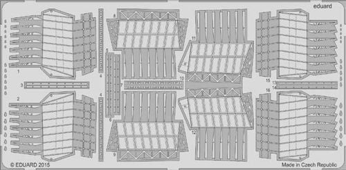 Dornier Do-215B-5 Nightfighter landing flaps (designed to be used with ICM UA UK kits) (Eduard sold out April 2024 part 1)