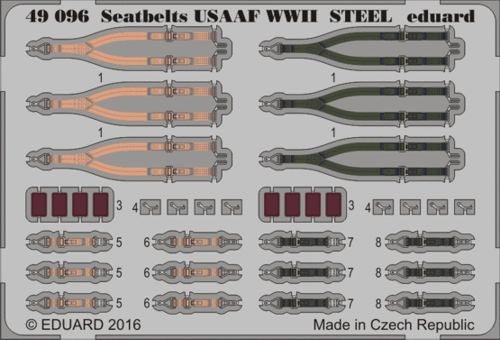 seatbelts USAAF WWII STEEL
