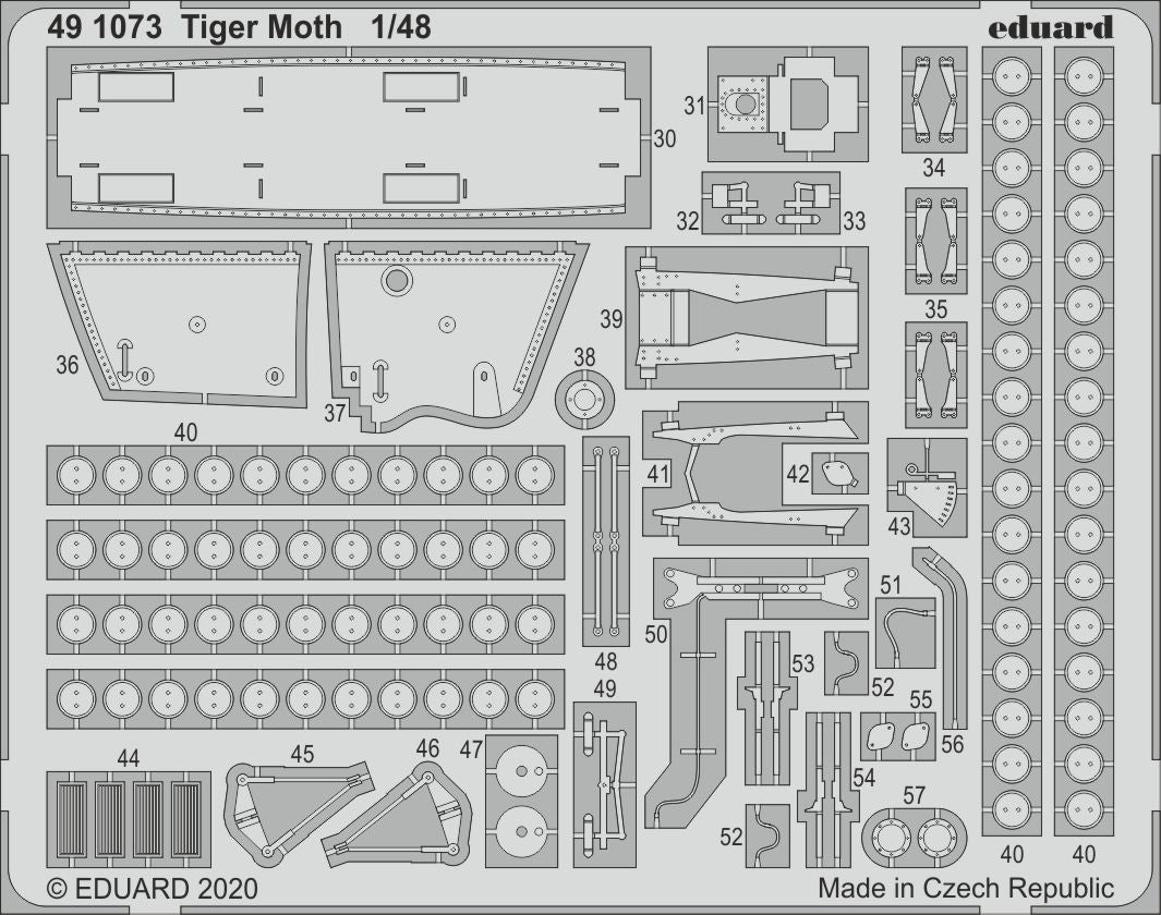 de Havilland DH.82a Tiger Moth (designed to be used with Airfix kits)