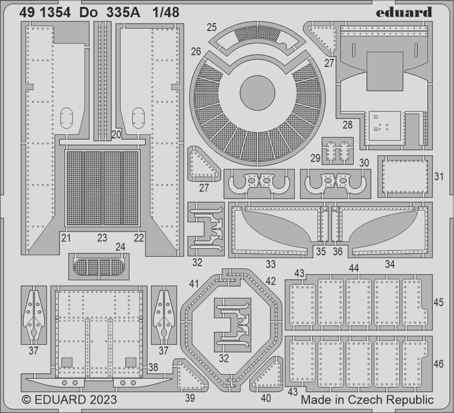 Dornier Do-335A Pfeil (designed to be used with Tamiya kits)