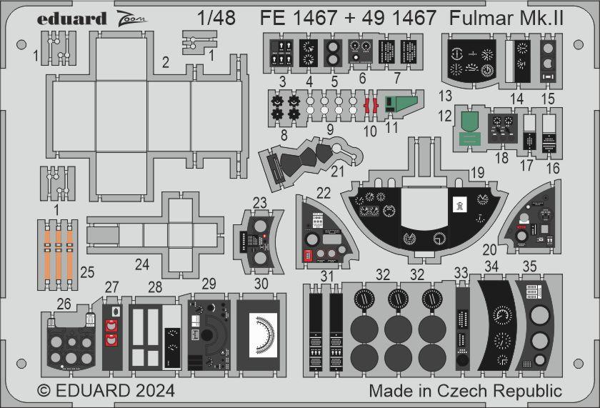Fairey Fulmar Mk.II 1/48 (designed to be used with Trumpeter kits)
