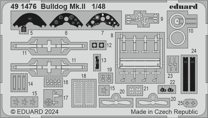 Bristol Bulldog Mk.II 1/48 (designed to be used with Airfix kits)