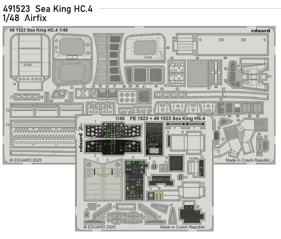 Westland Sea King HC.4 1/48 (designed to be used with Airfix kits)