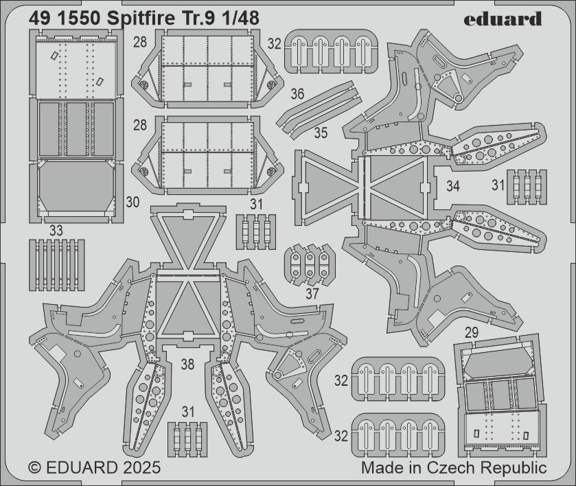 Supermarine Spitfire Tr.9 1/48 (designed to be used with Airfix kits)