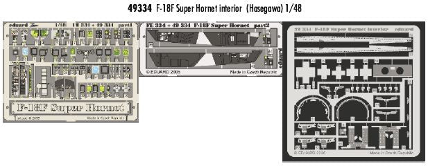 Boeing F/A-18F Super Hornet interior PRE-PAINTED IN COLOUR! (designed to be used with Hasegawa kits)