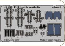 General-Dynamics F-111C early seatbelts (designed to be used with Hobby Boss kits)