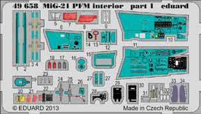 Mikoyan MiG-21PFM interior (designed to be used with Eduard kits) (Eduard sold out August 2025)