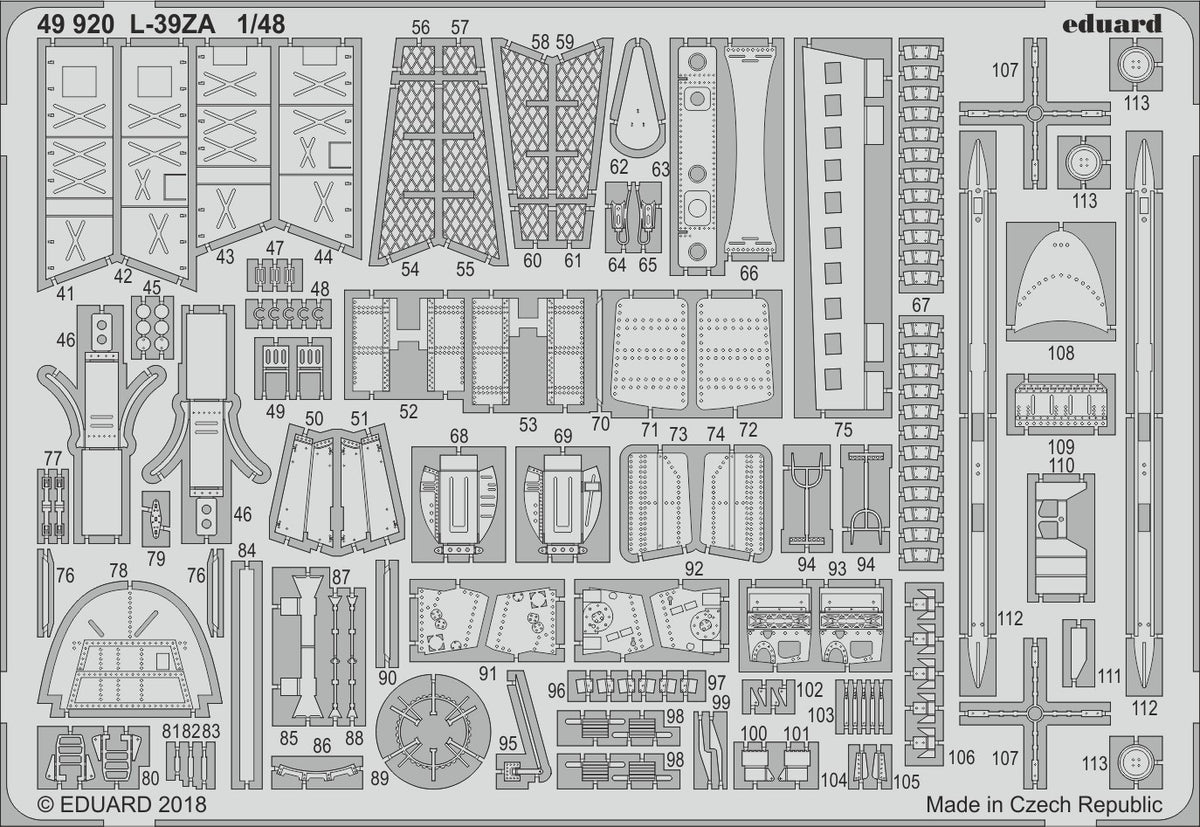 Aero L-39ZA (designed to be used with Trumpeter kits)