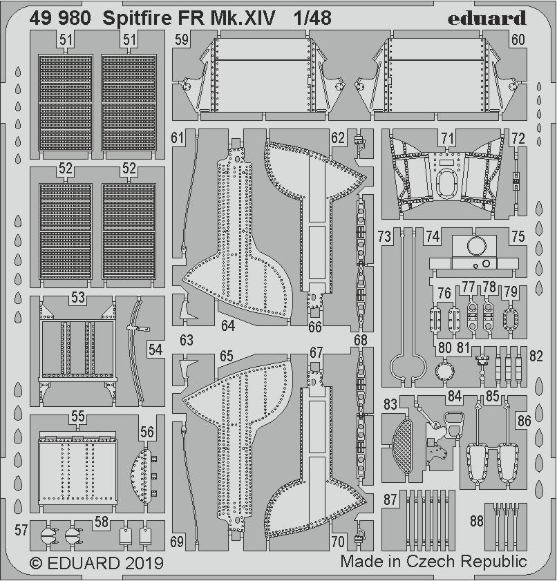 Supermarine Spitfire FR Mk.XIV (designed to be used with Airfix kits)