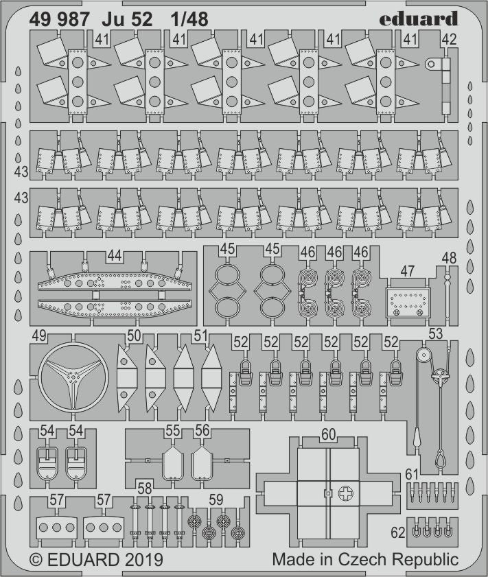 Junkers Ju-52/3M (designed to be used with Revell Kits)