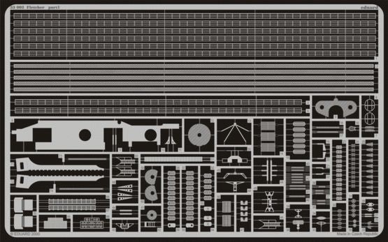USS Fletcher DD445 detail set (designed to be used with Tamiya kits)