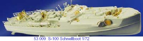 S-100 Schnellboot Torpedo Boat (designed to be used with Revell kits)