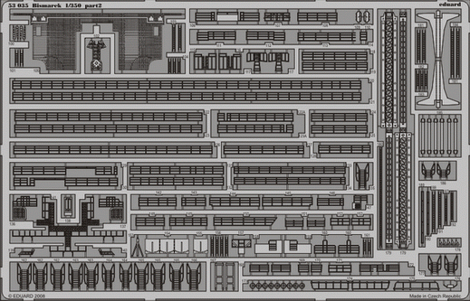 Bismark/Bismarck German battleship (designed to be used with Revell kits)
