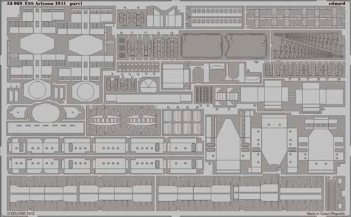 USS Arizona BB-39 (1941) (designed to be used with Hobby Boss kits)