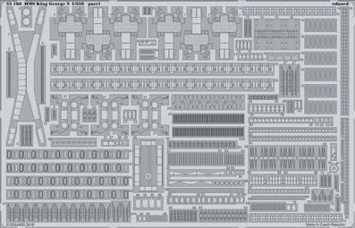 H.M.S. King George V (designed to be used with Tamiya kits)