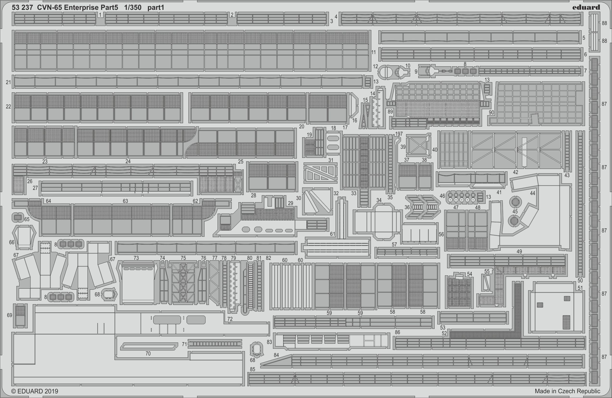CVN-65 Enterprise pt.5 (designed to be used with Tamiya kits)