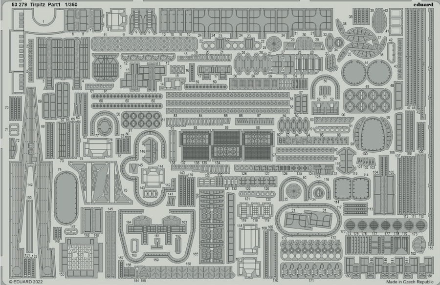 German Tirpitz part 1 (designed to be used with Trumpeter kits)