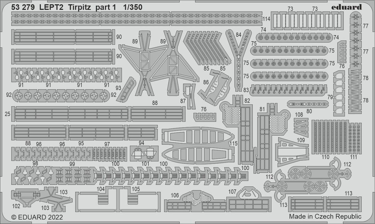 German Tirpitz part 1 (designed to be used with Trumpeter kits)