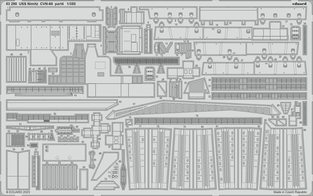 USS Nimitz CVN-68 part 4 (designed to be used with Trumpeter kits)