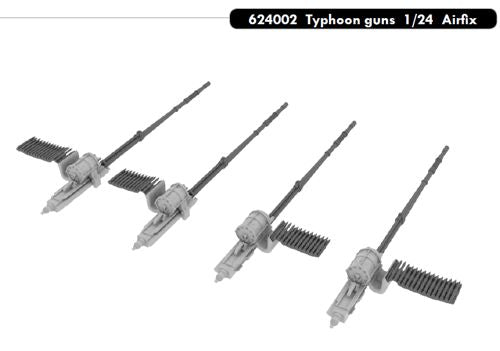 Hawker Typhoon Mk.Ib guns (designed to be used with Airfix kits)