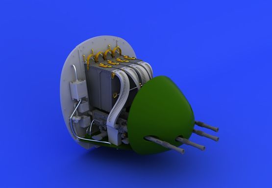de Havilland Mosquito Mk.VI nose guns (designed to be used with Tamiya kits)