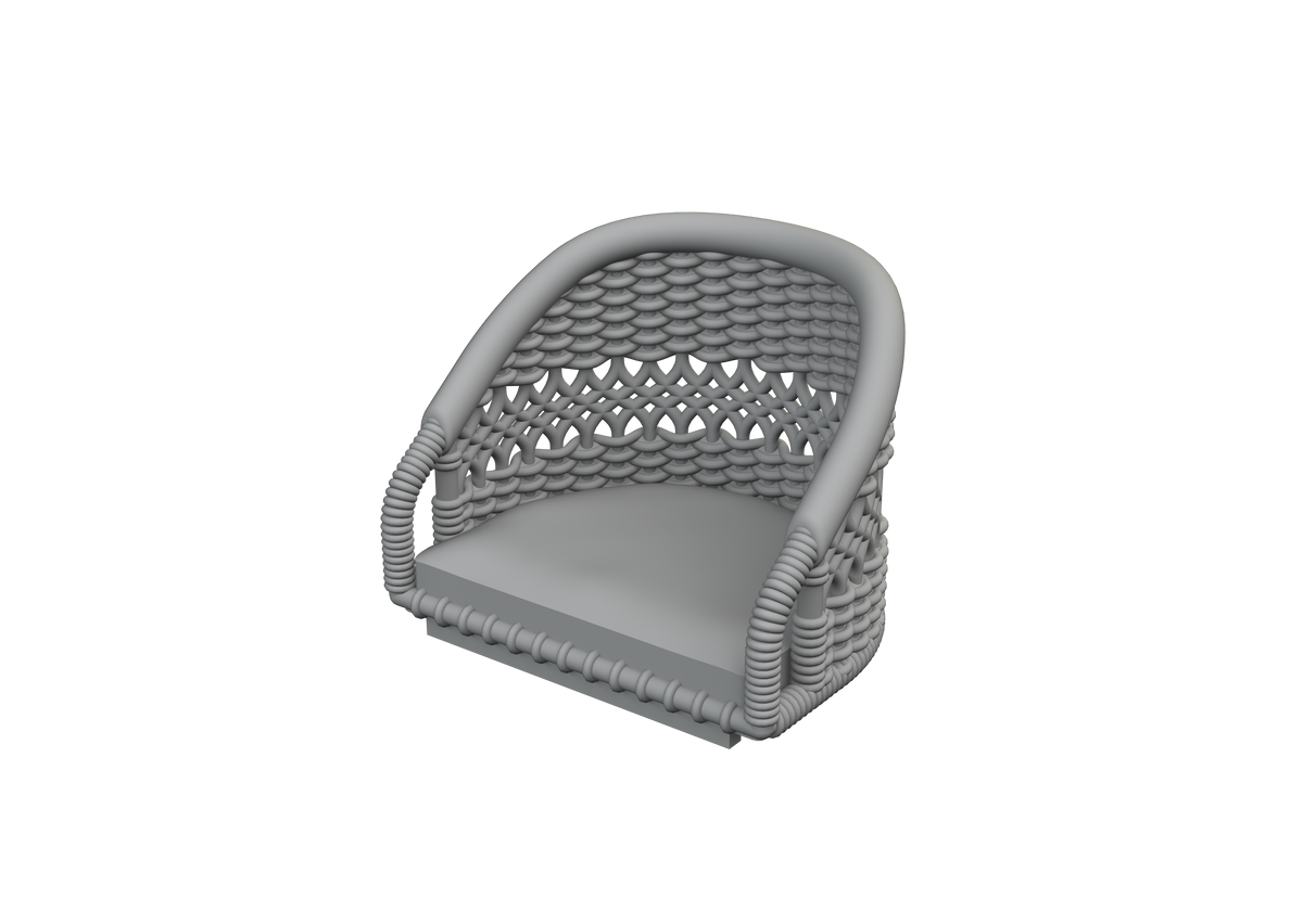 Sopwith Camel seat (3D-Printed) (designed to be used with Academy and Wingnut Wings kits)