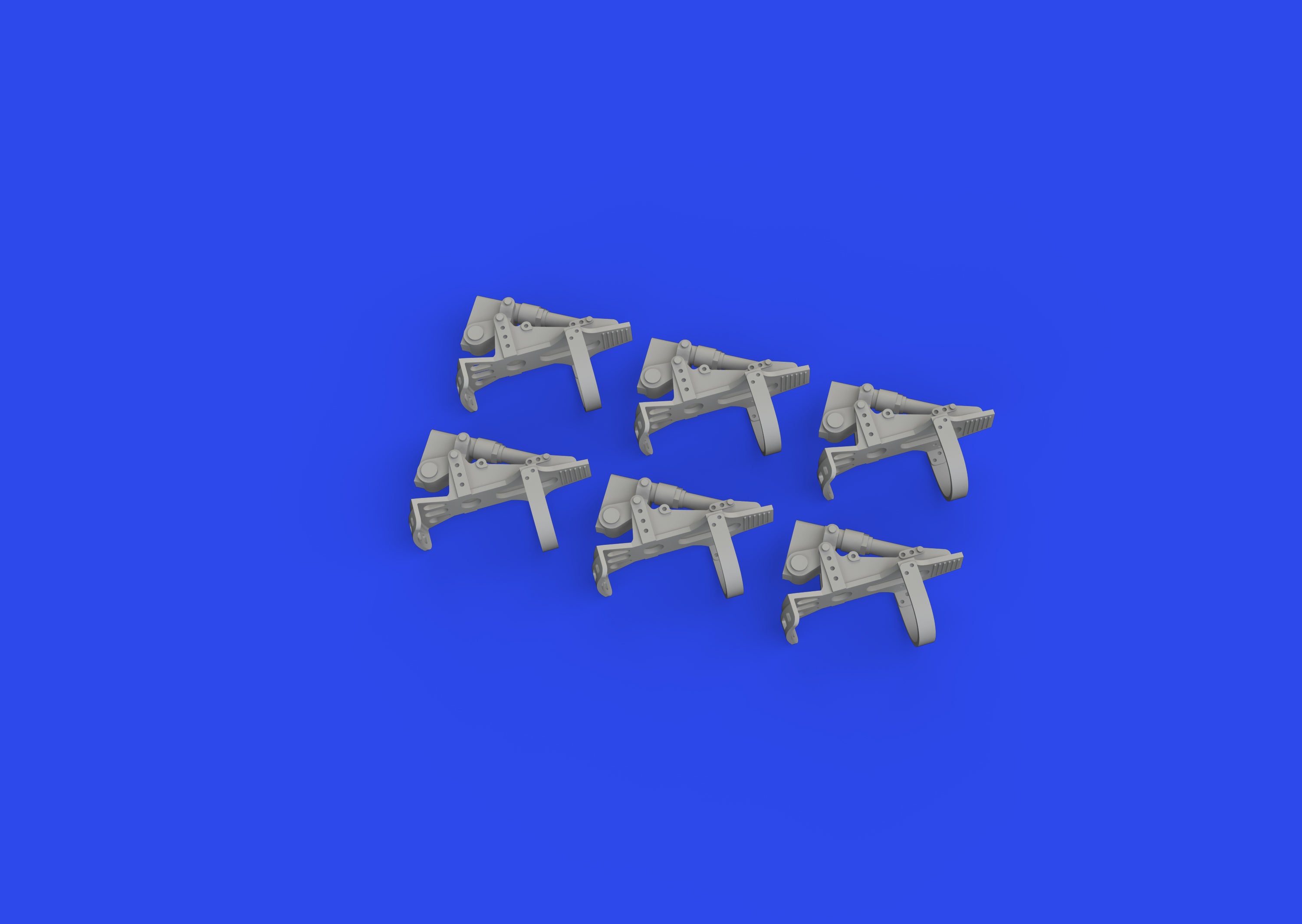 Luftwaffe rudder pedals (3D-Printed) 1/32