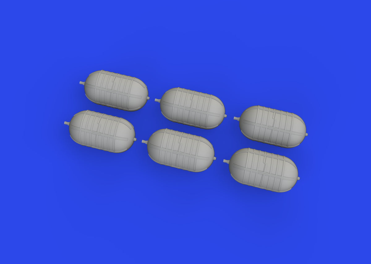WWII USAAF oxygen tank G-1 (3D-Printed) 1/32