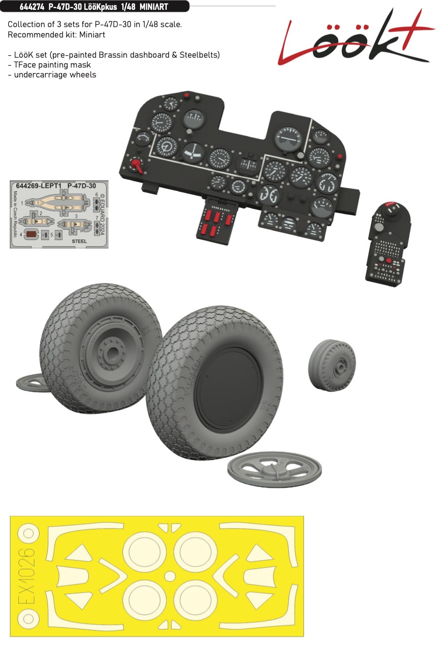 Eduard Brassin Republic P-47D-30 Thunderbolt LööKp | Access Models