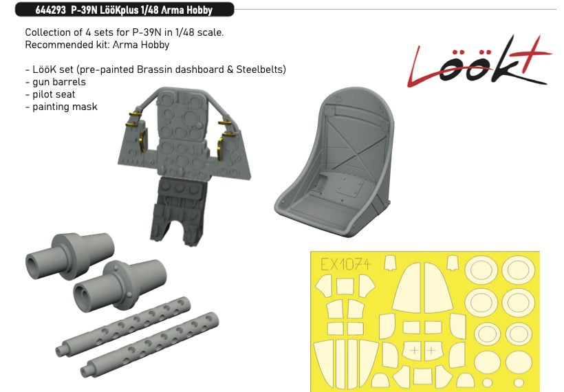 Eduard Brassin Bell P-39N Airacobra LööKplus serie | Access Models