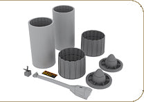 McDonnell F-4 Phantom exhaust nozzles for late versions powered by the J79-GE-10/17 engine (designed to be used with Hasegawa kits)------(F-4E Phantom/F-4F Phantom/F-4G Phantom/F-4J Phantom/F-4S Phantom)