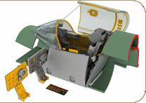 Mikoyan MiG-21MF interior late (designed to be used with Eduard kits)