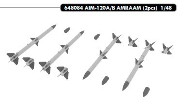 AIM-120A/B AMRAAM (2pcs)