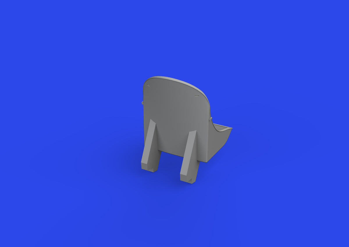 General-Motors FM-1 Wildcat/Martlet Mk.V. seat (3D-Printed) 1/48 (designed to be used with Tamiya kits)