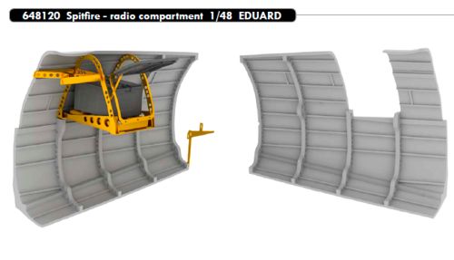 Supermarine Spitfire - radio compartment (designed to be used with Eduard kits)
