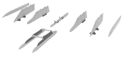 Lockheed F-104 Starfighter pylons (designed to be used with Hasegawa kits))[F-104C/F-104DJ/F-104G/F-104J/F-104S]