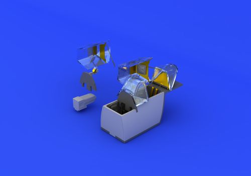Messerschmitt Bf-109G-6 cockpit (designed to be used with Eduard kits) (disc Feb 23)(Eduard sold out September 2023 part 1)