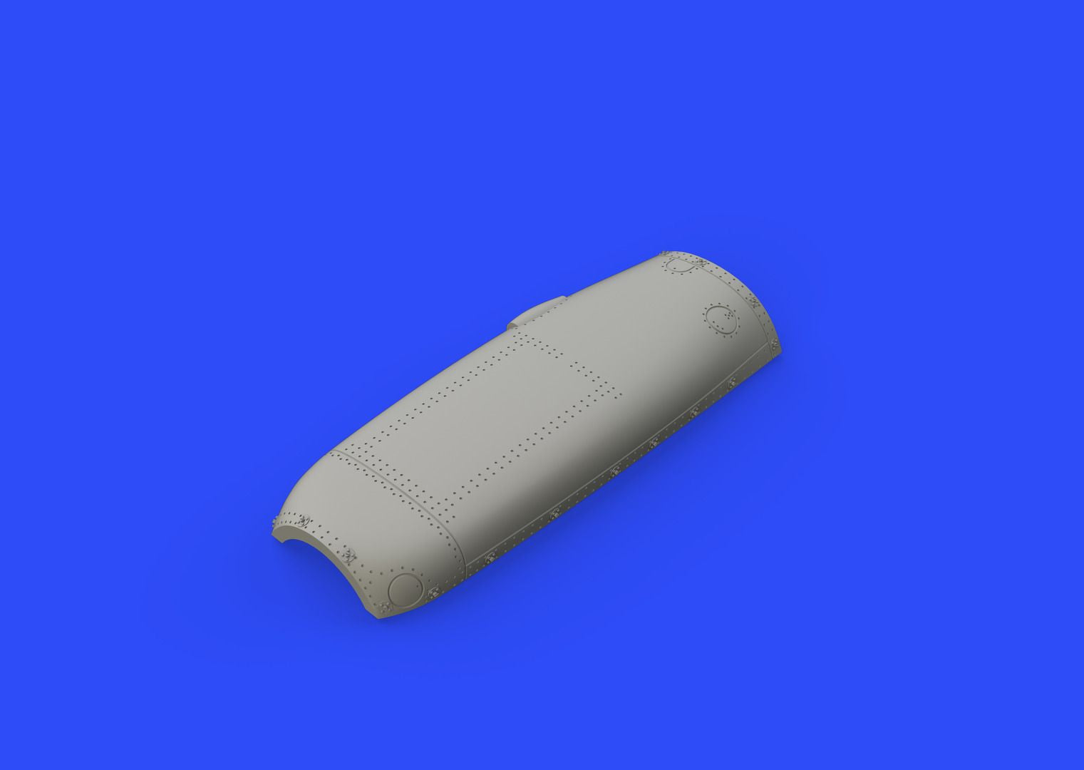 Supermarine Spitfire Mk.IX top cowl late (designed to be used with Eduard kits) [Mk.IXc Mk.IXe]